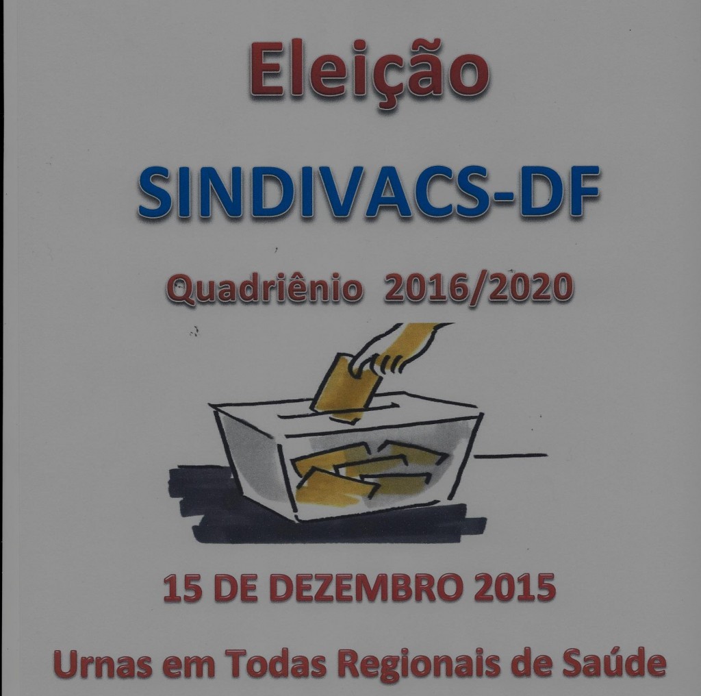 Eleição SINDIVACS.DF Quadriênio 2016-2020